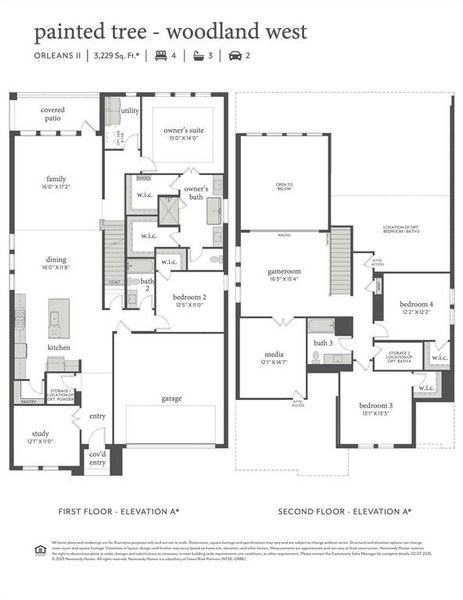 Featuring space for the entire family to spread out plus ample room for entertaining, you will love everything our Orleans II plan has to offer!