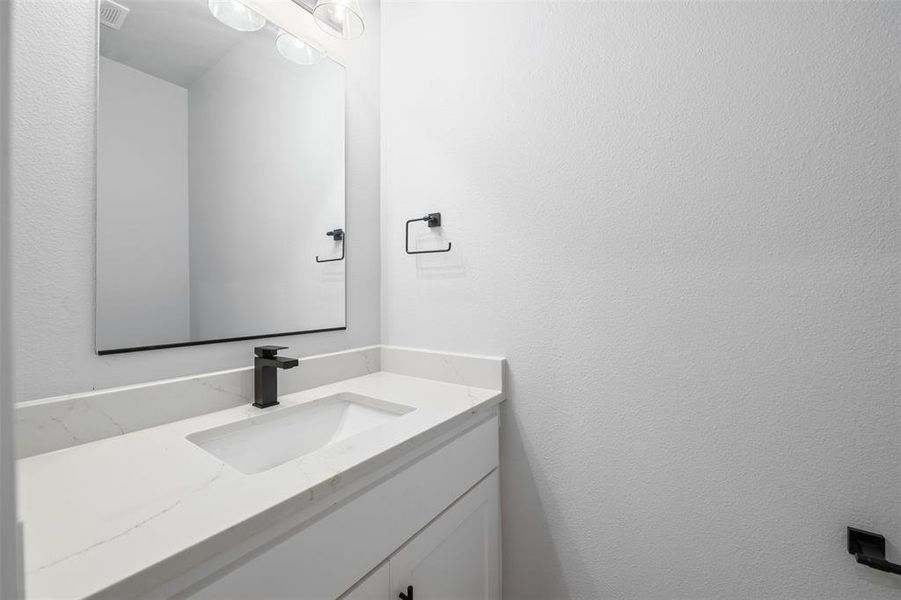 Bathroom with vanity Bathroom with vanity