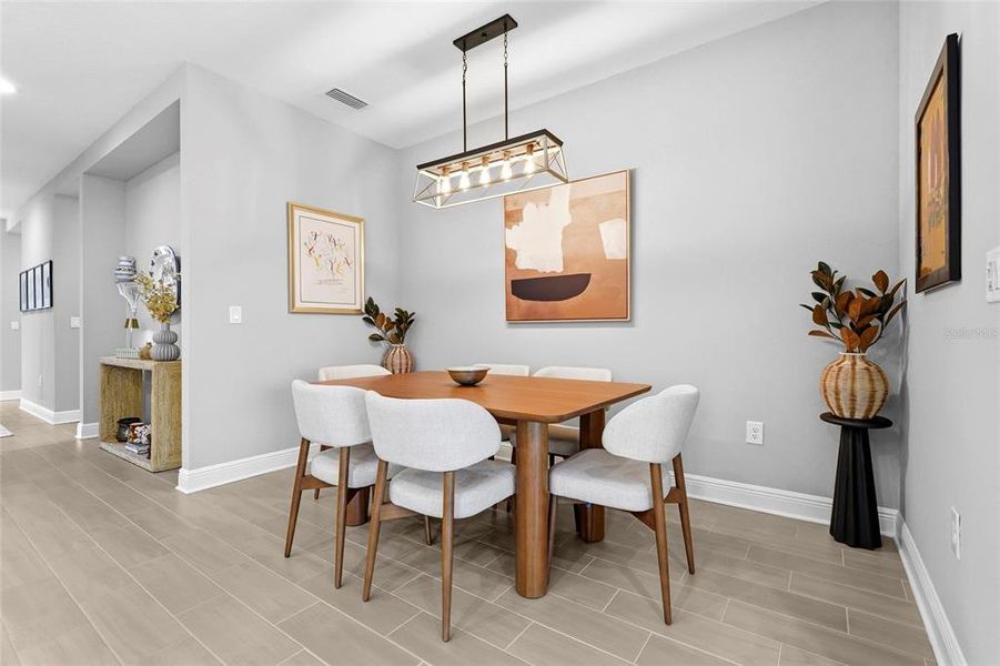 Furnished interior view inside a new home in , Sarasota (Image 13).