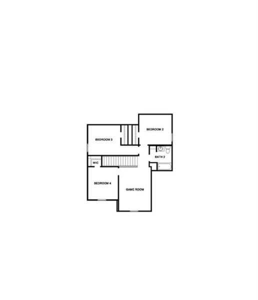 2D floor plan layout of this home in , Houston, TX (Image 4).