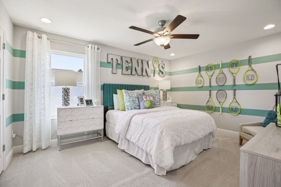 Representative furnished interior of a home built from the Palmer Executive by Risewell Homes in Bargrove Estates, Mount Dora (Image 18).