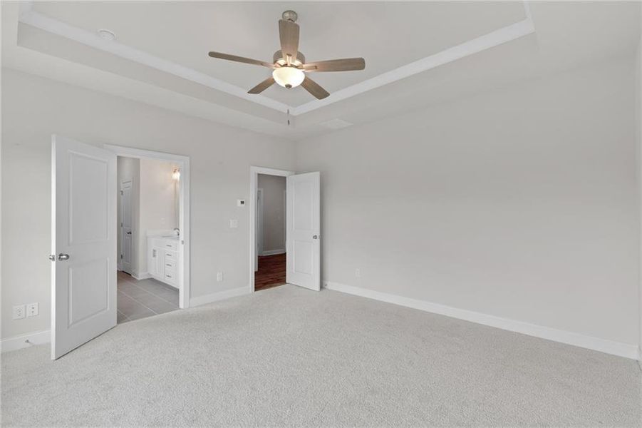 Spacious, unfurnished interior of a new home in , Buford (Image 24).