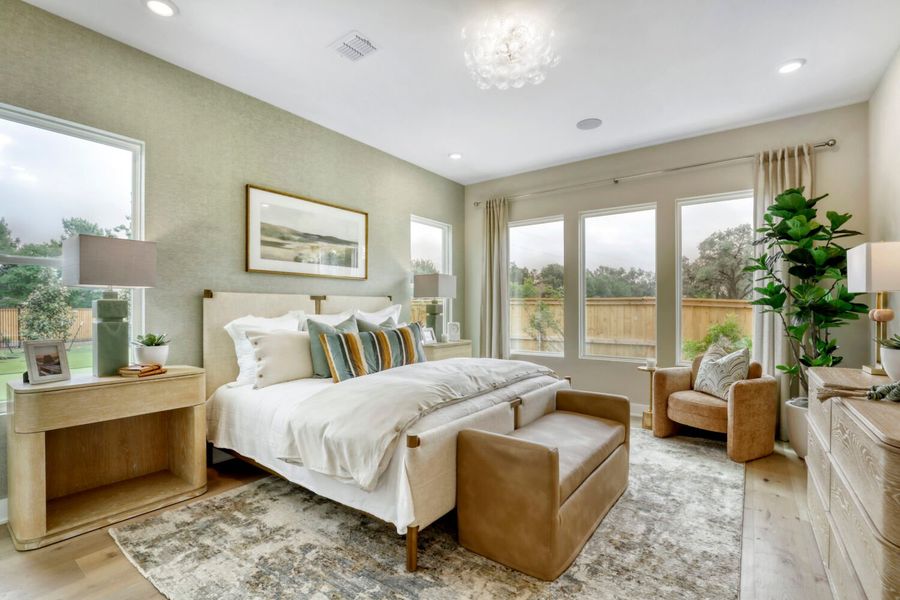 Representative furnished interior of a home built from the 5001 by Risewell Homes in Freedom at Anthem, Kyle (Image 13).