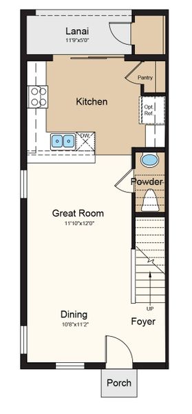 2D floor plan layout of this home in Southloch, Mount Dora, FL (Image 3). 2D floor plan layout of this home in Southloch, Mount Dora, FL (Image 3).
