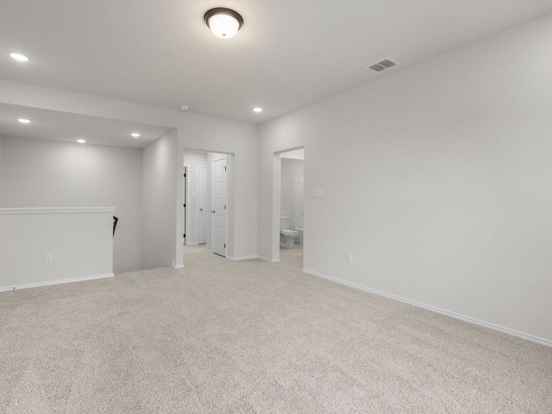Representative unfurnished interior of a home built from the The Sycamore B by Davidson Homes LLC in Heartland, Heartland (Image 29). Representative unfurnished interior of a home built from the The Sycamore B by Davidson Homes LLC in Heartland, Heartland (Image 29).