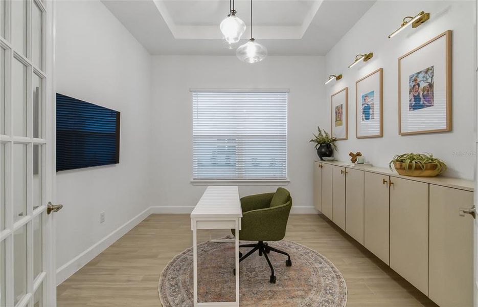 Furnished interior view inside a new home in , Palmetto (Image 6).