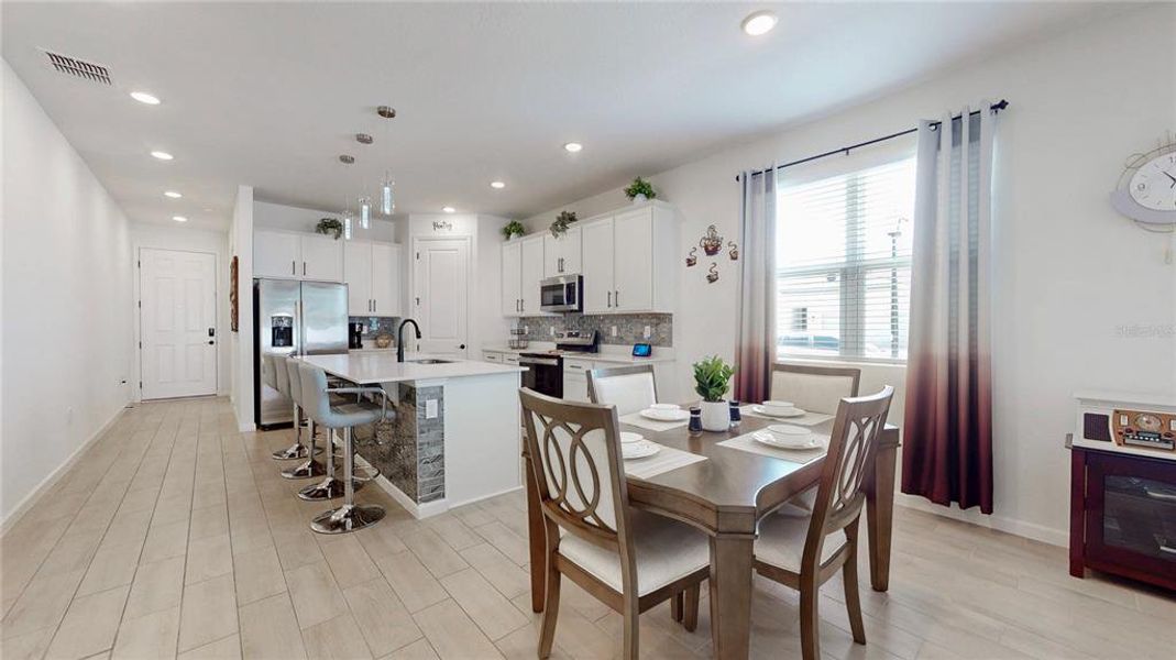 Furnished interior view inside a new home in , Winter Haven (Image 18).