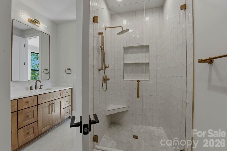 Furnished interior view inside a new home in , Charlotte (Image 45).