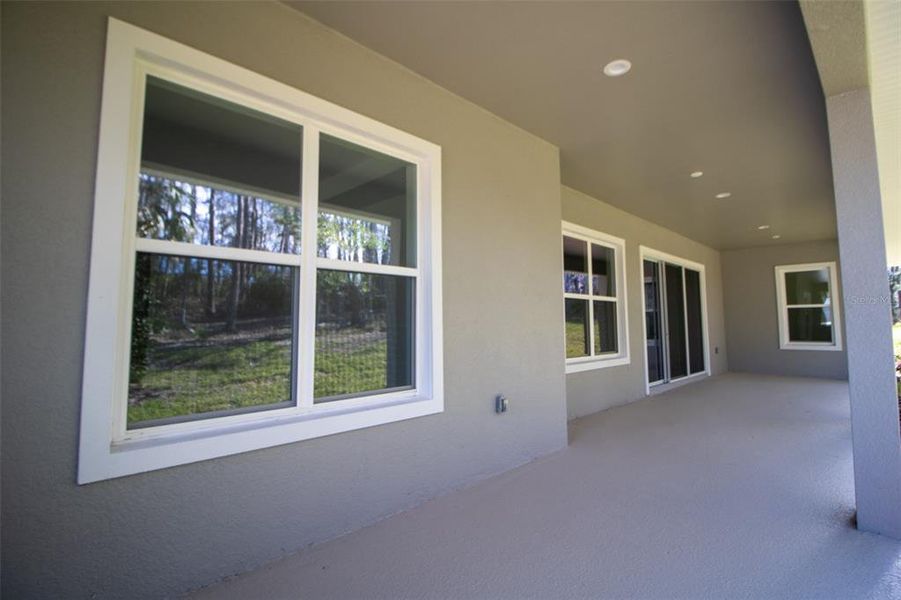 Exterior details and patio area of a home in Southern Hills Plantation, Brooksville (Image 4).
