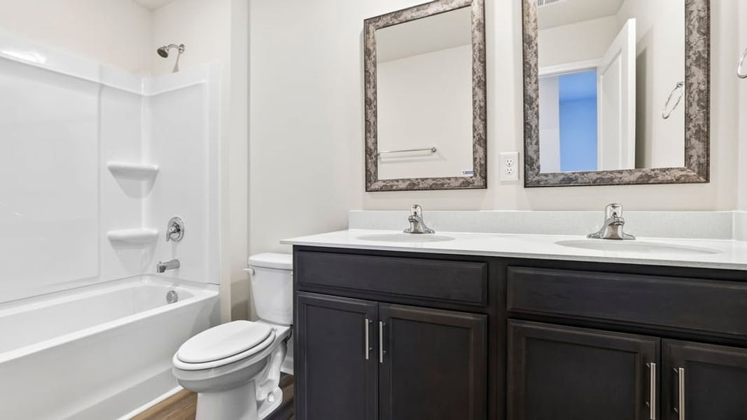 Furnished interior view inside a new home in Durbin Meadows, Fountain Inn (Image 13).