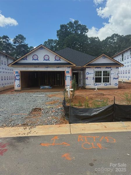 In-progress construction of a new home in Village at Parkside, Gastonia, NC (Image 18).
