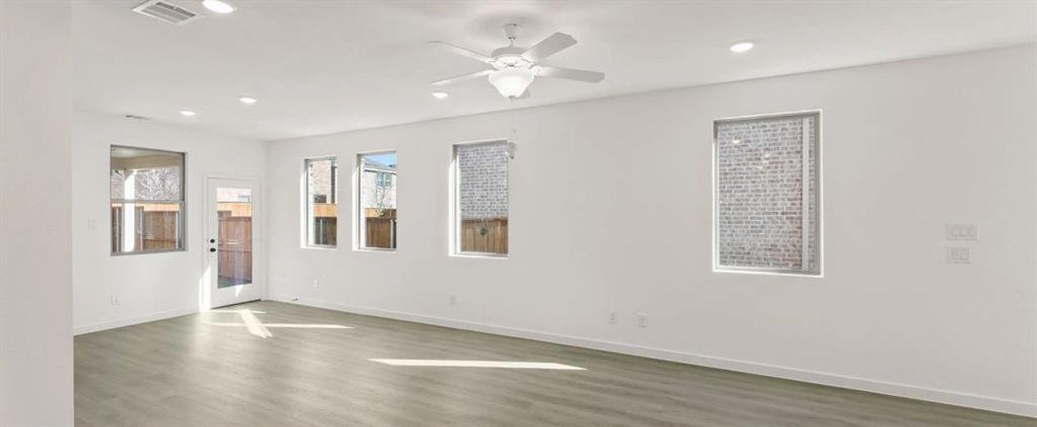 Open Living-Dining Room