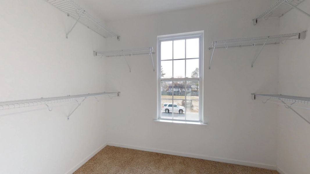 Representative unfurnished interior of a home built from the Rockbridge by Bill Clark Homes in Davenport Farms, Winterville (Image 58).