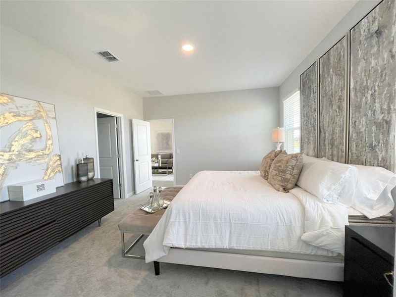 Furnished interior view inside a new home in Bay Lake Farms, St. Cloud (Image 4).