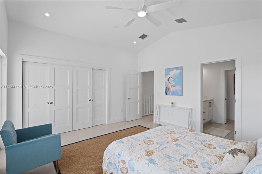 Furnished interior view inside a new home in , Islamorada, Village of Islands (Image 14).