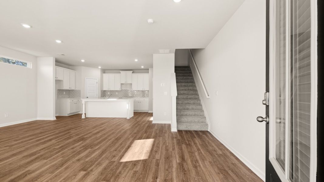 Spacious, unfurnished interior of a new home in Brookland Commons, Monroe (Image 12).