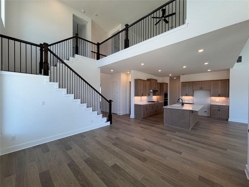 From Family Room to Open Concept Kitchen