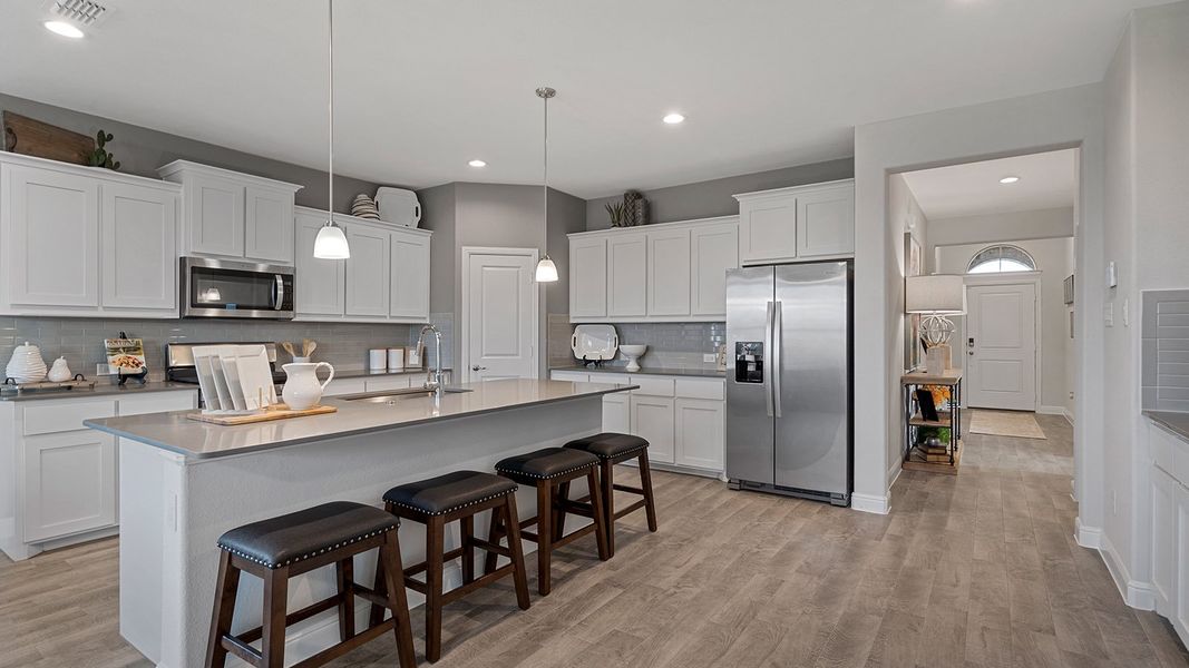 Furnished interior view inside a new home in Morningstar, Aledo (Image 5).