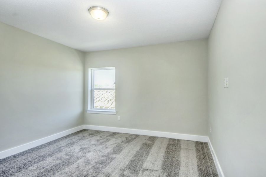 Representative unfurnished interior of a home built from the Julington by Riverside Homes in Hidden Creek at SilverLeaf 70' Series, St. Augustine (Image 25).
