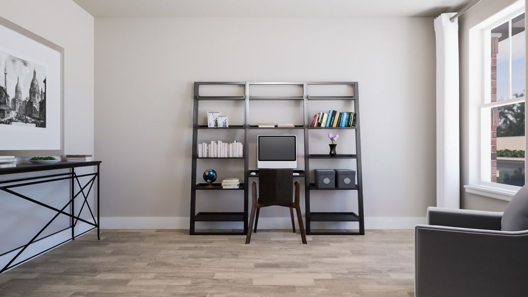Representative furnished interior of a home built from the Bryson by Tri Pointe Homes in LaPrelle, Haslet (Image 9).