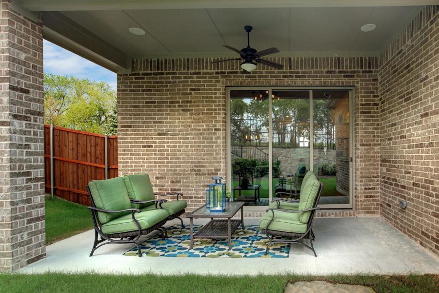 The Rosella Outdoor Living Area The Rosella Outdoor Living Area