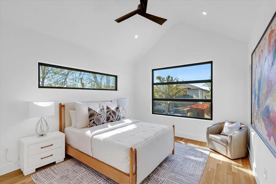Furnished interior view inside a new home in , Dallas (Image 29).