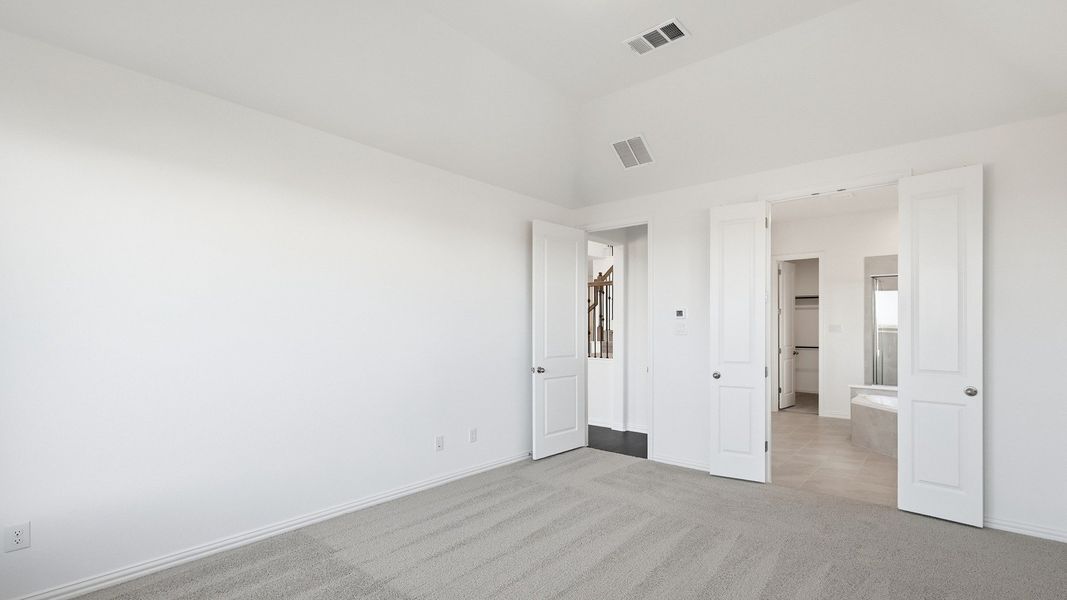 Furnished interior view inside a new home in Green Meadows Premier, Celina (Image 30). Furnished interior view inside a new home in Green Meadows Premier, Celina (Image 30).