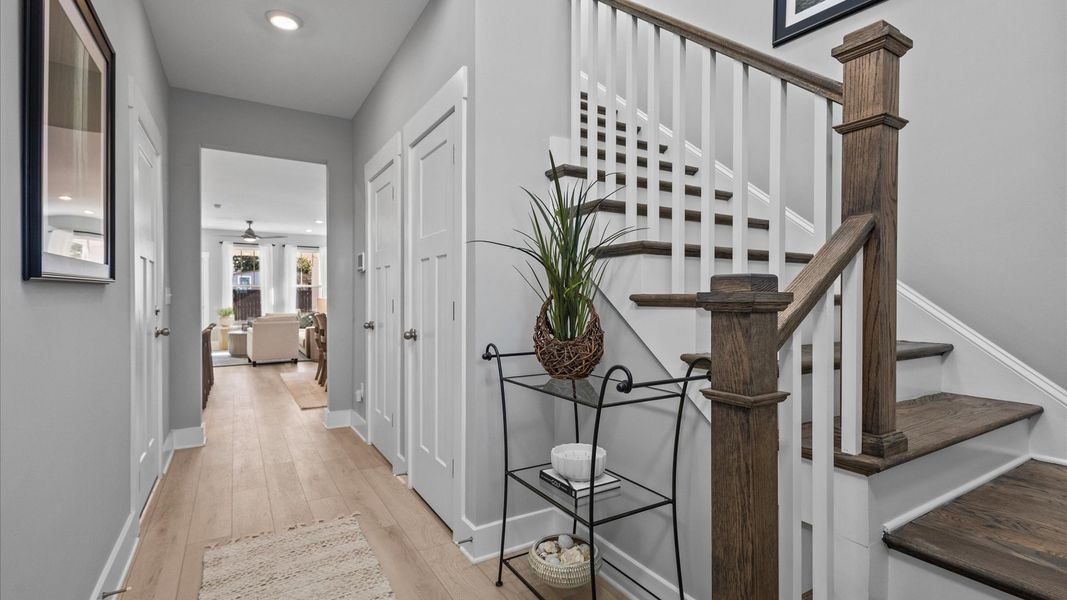 Furnished interior view inside a new home in Harrier Point, Woodruff (Image 12).