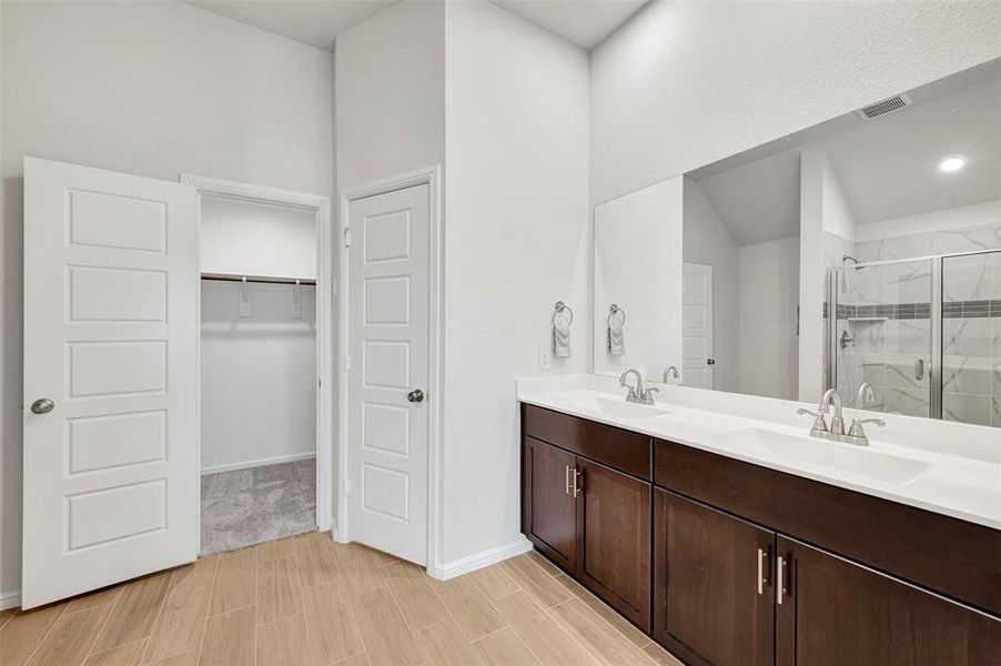 Furnished interior view inside a new home in The Preserve, Justin (Image 9). Furnished interior view inside a new home in The Preserve, Justin (Image 9).