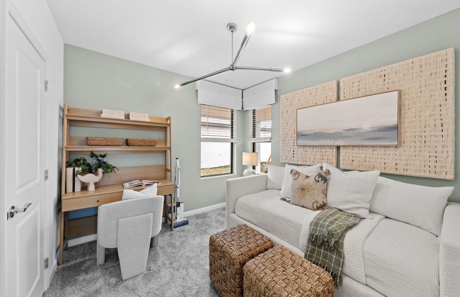 Furnished interior view inside a new home in Caloosa Cove, Labelle (Image 14).