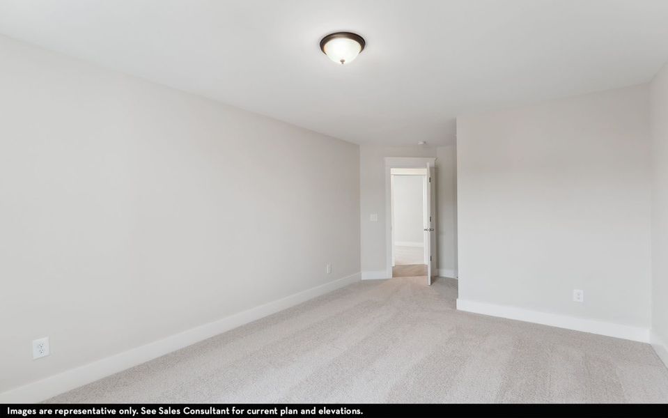 Spacious, unfurnished interior of a new home in Aden Woods, Nashville (Image 33).