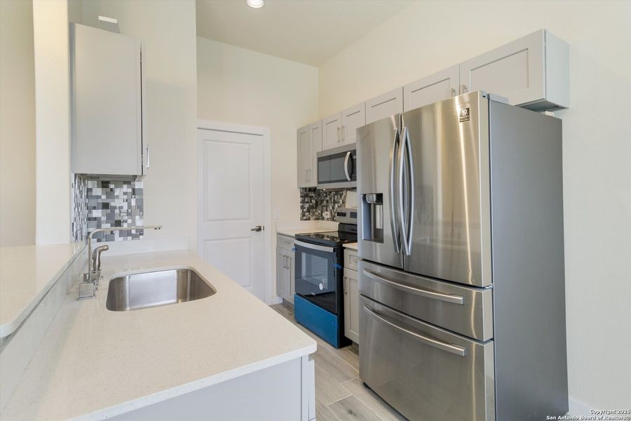 Furnished interior view inside a new home in , San Antonio (Image 9).