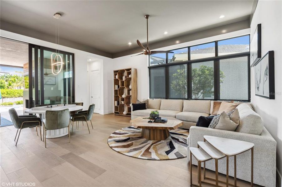 Furnished interior view inside a new home in , Fort Myers (Image 44).