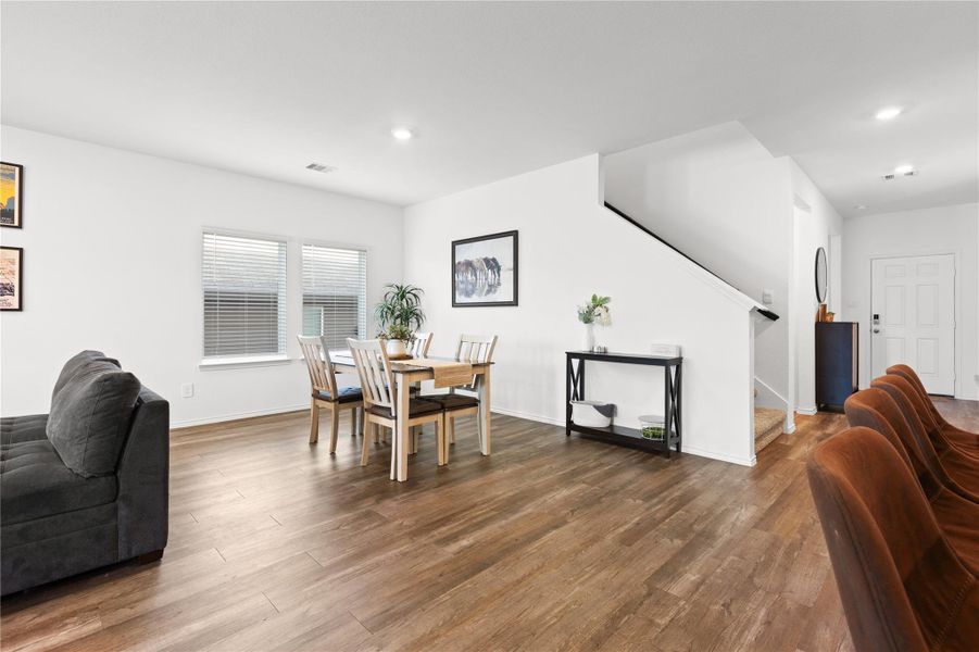 Furnished interior view inside a new home in , Willis (Image 6).