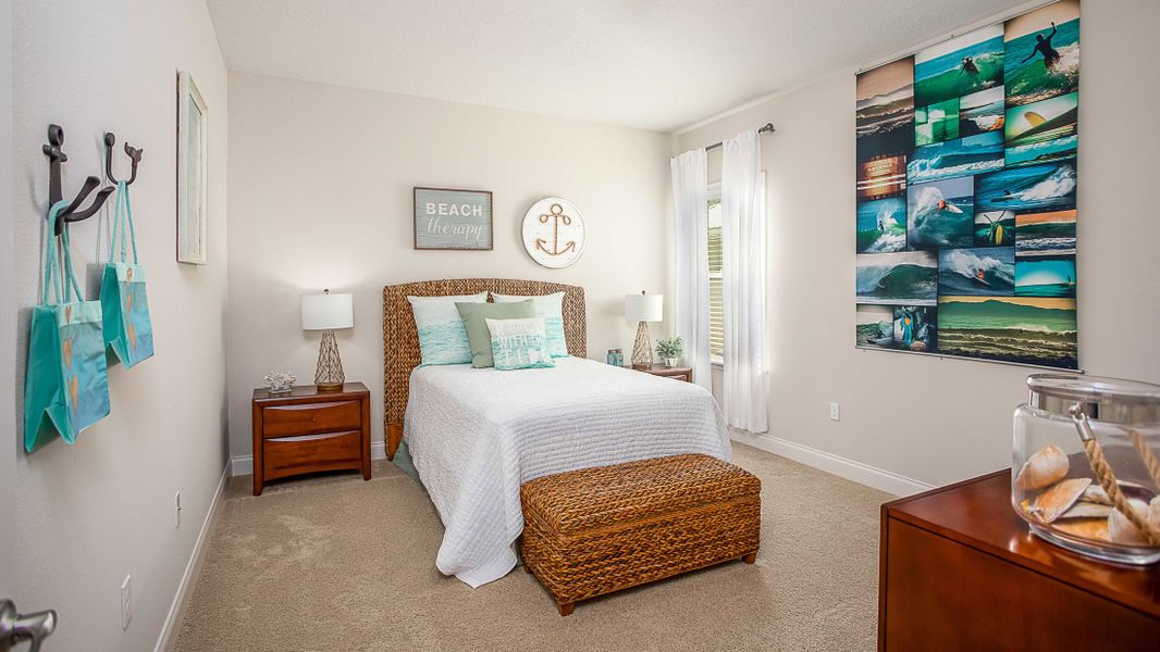 Representative furnished interior of a home built from the Livorno by Maronda Homes in Coastal Communities, Edgewater (Image 52).