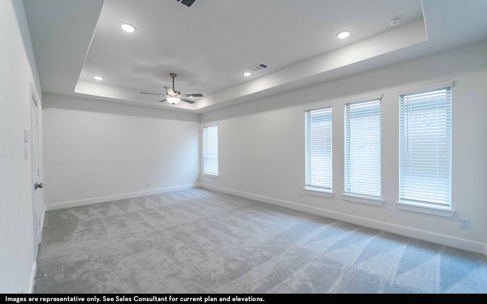 Representative unfurnished interior of a home built from the Shasta by CastleRock Communities in The Summit at Center Stage, Keller (Image 21).