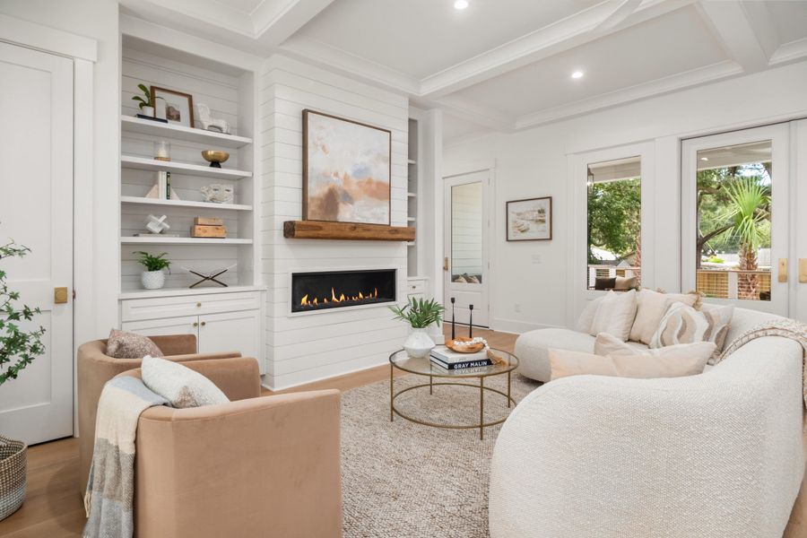 Furnished interior view inside a new home in , Mount Pleasant (Image 17).