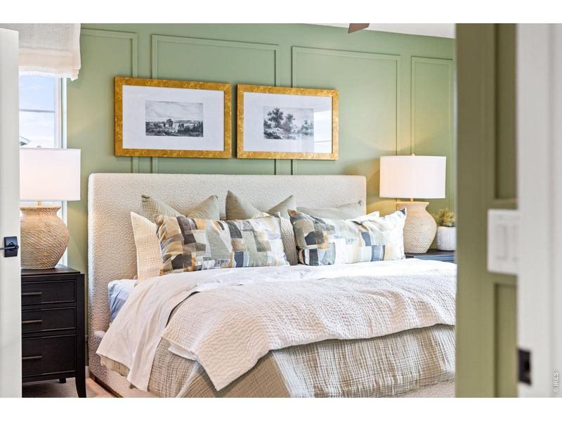 Furnished interior view inside a new home in Barefoot Lakes, Firestone (Image 31).