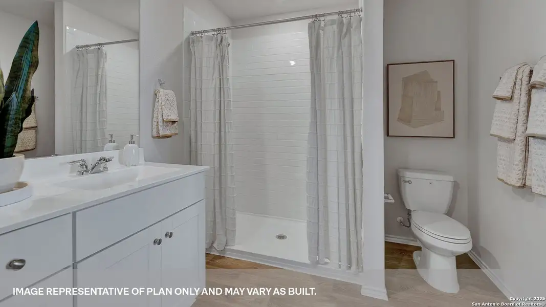 Furnished interior view inside a new home in Spring Valley, New Braunfels (Image 9).