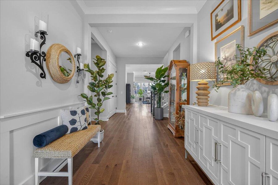 Furnished interior view inside a new home in , Summerville (Image 9).