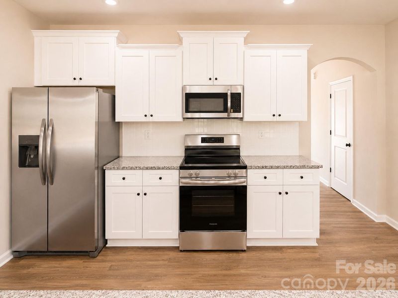 Furnished interior view inside a new home in , Charlotte (Image 2). Furnished interior view inside a new home in , Charlotte (Image 2).