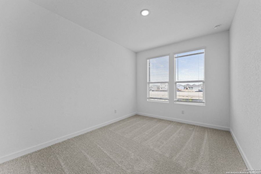 Spacious, unfurnished interior of a new home in Voss Farms: Coastline Collection, New Braunfels (Image 21).