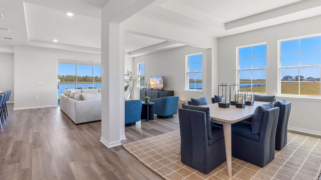 Representative furnished interior of a home built from the Camden by D.R. Horton in Solera at Lakewood Ranch, Lakewood Ranch (Image 11).