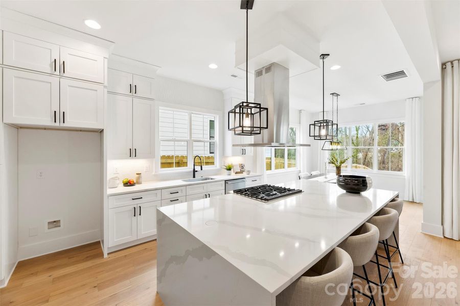 Furnished interior view inside a new home in , Charlotte (Image 11). Furnished interior view inside a new home in , Charlotte (Image 11).