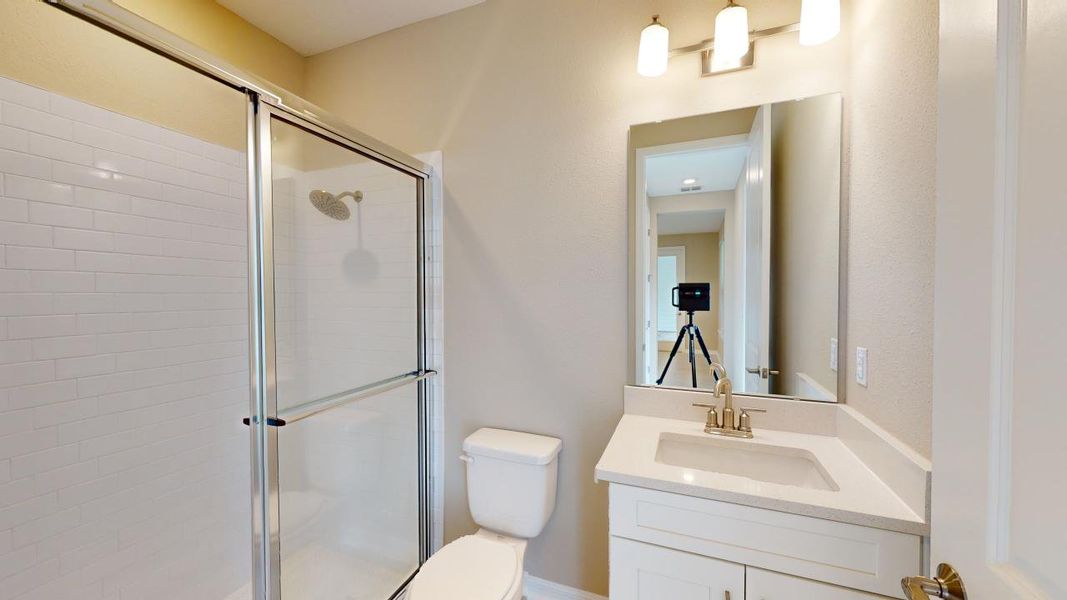 Representative furnished interior of a home built from the Barbuda by Taylor Morrison in Headwaters at Lofton Creek, Yulee (Image 17).