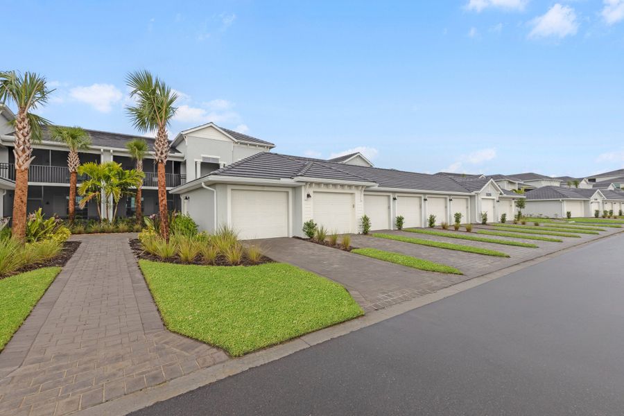 Front exterior of a home in the Webbs Reserve: Veranda Condominiums community, located in Punta Gorda, FL (Image 2). Front exterior of a home in the Webbs Reserve: Veranda Condominiums community, located in Punta Gorda, FL (Image 2).