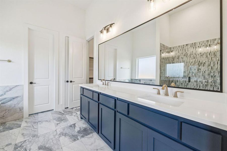 Furnished interior view inside a new home in Rio Vista at Kelly Ranch, Aledo (Image 4).