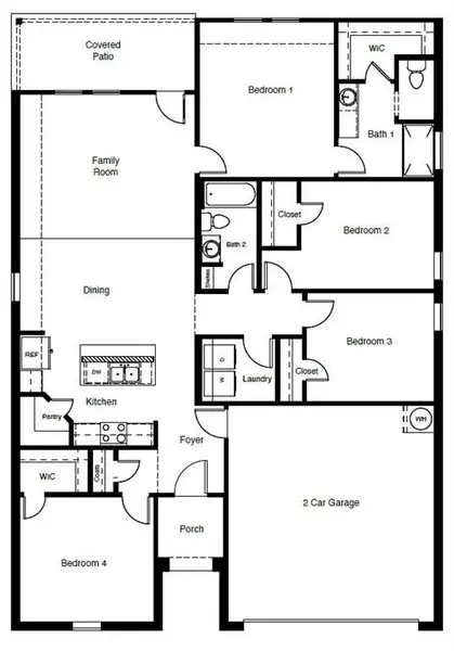D.R. Horton's Elgin Floorplan - All Home and community information, including pricing, included features, terms, availability and amenities, are subject to change at any time without notice or obligation. All Drawings, pictures, photographs, video, square footages, floor plans, elevations, features, colors and sizes are approximate for illustration purposes only and will vary from the homes as built.