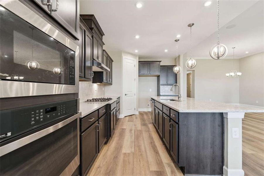 Furnished interior view inside a new home in , Hoschton (Image 4). Furnished interior view inside a new home in , Hoschton (Image 4).