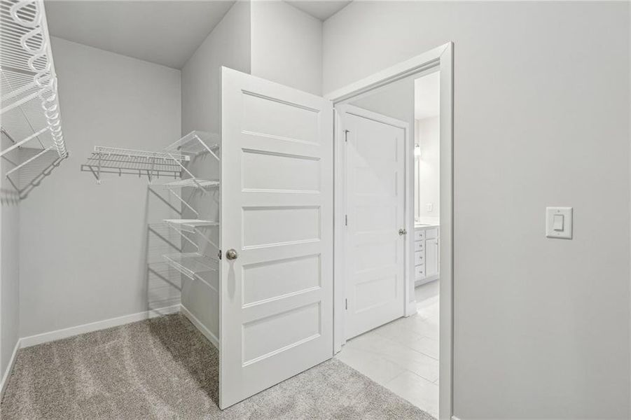 Furnished interior view inside a new home in Ponderosa Farms Estates, Gainesville (Image 8).